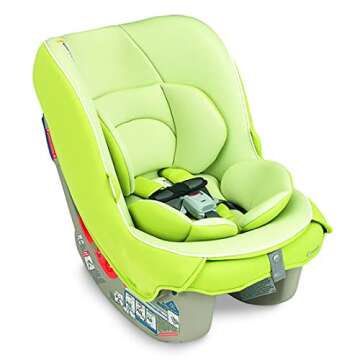 Combi Compact Convertible Car Seat Rear and Forward Facing for Baby and Toddler – Fits Three Across – Coccoro