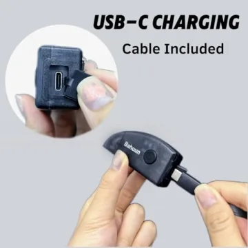 Vacuum Cleaner Dust Illumination Light,Type-C Rechargeable,Suitable for Dyson Shark Bissel etc.Reveal Microscopic Dust and Cat Dogs’ Hair,Upgrade Vacuum Accessories Universal Lamp