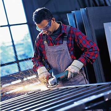 Bosch GWS13-50 High Performance Angle Grinder - 13 Amp, 5 Inch