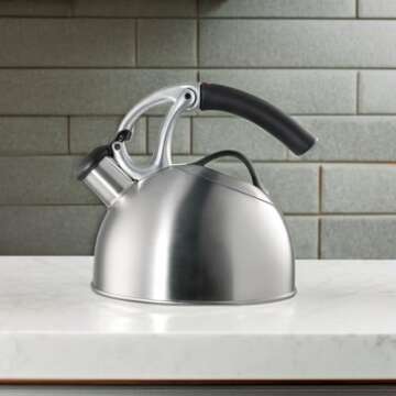 Stylish OXO BREW Uplift Tea Kettle - 2 Quart Capacity