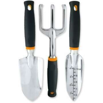Fiskars 3-in-1 Ergonomic Garden Tool Set