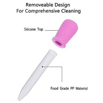 Versatile 5ml Silicone Droppers for Kids & Cooking