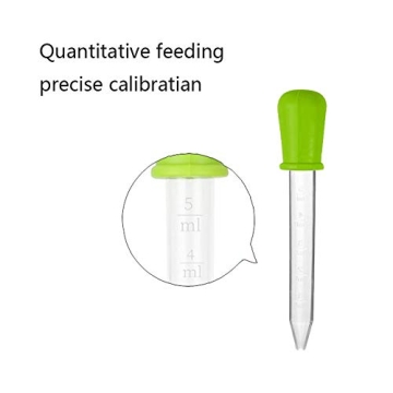 Versatile 5ml Silicone Droppers for Kids & Cooking