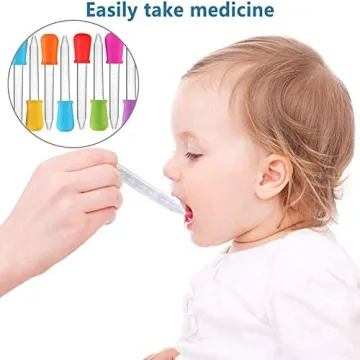 Versatile 5ml Silicone Droppers for Kids & Cooking