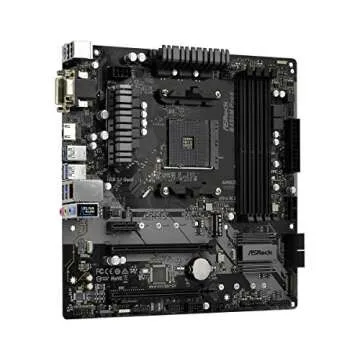 ASRock B450M PRO4 AM4 AMD Promontory B450 SATA 6Gb/s USB 3.1 HDMI Micro ATX AMD Motherboard