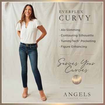 Angels Forever Young Curvy Skinny Jeans - Perfect Fit