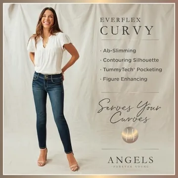 Angels Forever Young Curvy Skinny Jeans - Perfect Fit