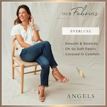 Angels Forever Young Curvy Skinny Jeans - Perfect Fit