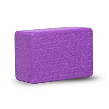 THE BLOCK by YOGA DESIGN LAB | Premium, Colorful, Eco Hot Yoga Block | Zen Printed Non Slip Grip Designed to Improve Your Practice | Buy Set/Kit of Two Get 10% OFF | Best Selling Travel Friendly <3