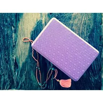 THE BLOCK by YOGA DESIGN LAB | Premium, Colorful, Eco Hot Yoga Block | Zen Printed Non Slip Grip Designed to Improve Your Practice | Buy Set/Kit of Two Get 10% OFF | Best Selling Travel Friendly <3