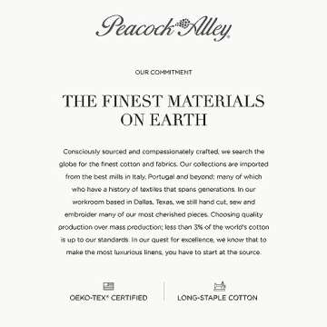 Peacock Alley All Seasons Luxury Cotton Blanket – 100% Long Staple Cozy Cotton Blanket for Sofa, Bed, and Crib - Throw Blanket, Linen