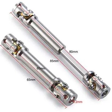 RC-Hub 1Pcs Metal Driveshaft for 1/14 Tamiya RC Trucks