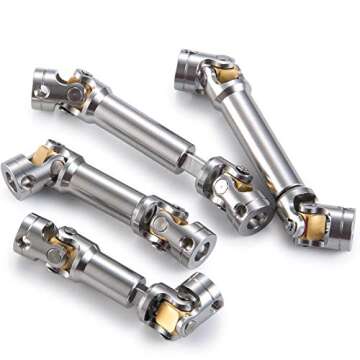 RC-Hub 1Pcs Metal Driveshaft for 1/14 Tamiya RC Trucks