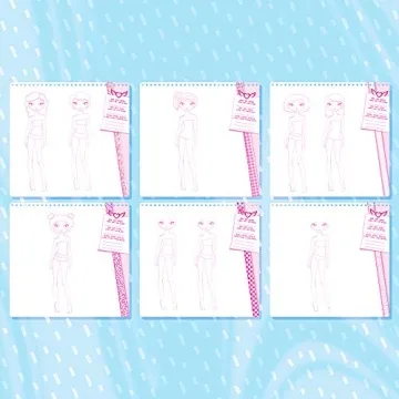 Fashion Angels Fashion Design Sketch Portfolio for Kids