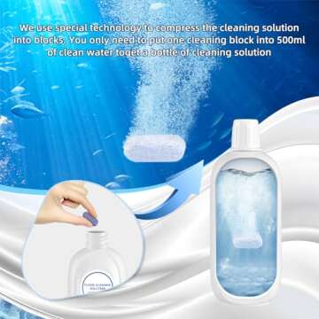 Nukisa 10 Bottles Eco-Friendly Floor Cleaner Solutions
