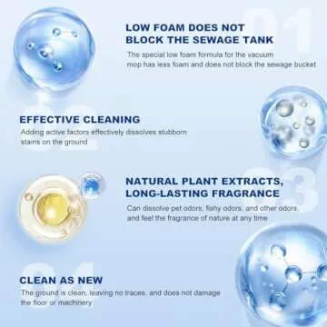 Nukisa 10 Bottles Eco-Friendly Floor Cleaner Solutions