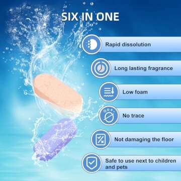 Nukisa 10 Bottles Eco-Friendly Floor Cleaner Solutions