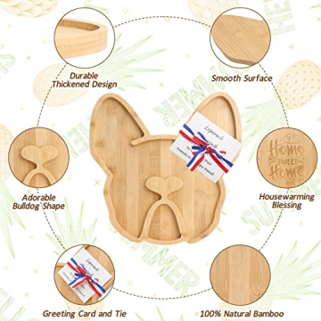 AIFAMY French Bulldog Cheese Board 12" for Unique Gatherings