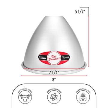 Dolly Varden Doll Cake Pan by Fat Daddio's 7.25 x 5.5 Inch