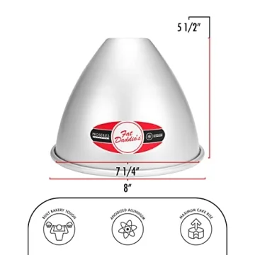 Dolly Varden Doll Cake Pan by Fat Daddio's 7.25 x 5.5 Inch