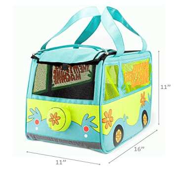 Buckle-Down, Pet Carrier Bag, Polyester Canvas, Scooby Doo, One Size, (IPC-SDAN)