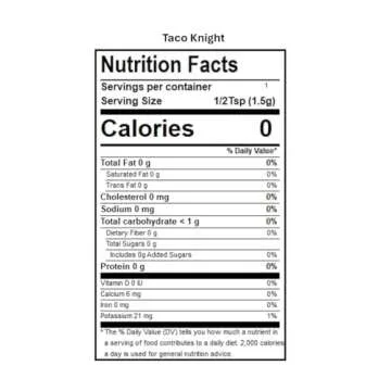 DAK's Taco Knight Mouth Watering Seasoning | Salt & Sugar Free