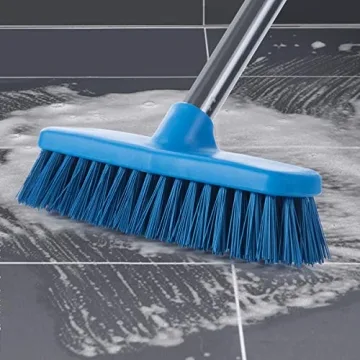 MEIBEI Adjustable Long Handle Floor Scrub Brush 57 inch