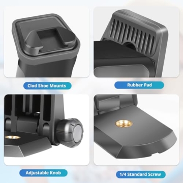 UBeesize Tripod Mount for Smartphones with Remote Control