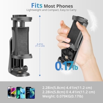 UBeesize Tripod Mount for Smartphones with Remote Control
