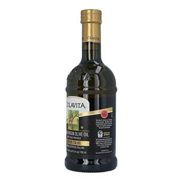 Colavita Premium Italian Extra Virgin Olive Oil, 25.5 fl. oz., Glass Bottle