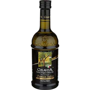 Colavita Premium Italian Extra Virgin Olive Oil, 25.5 fl. oz., Glass Bottle