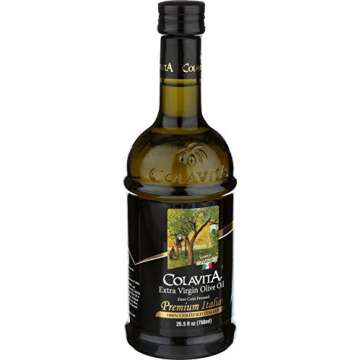 Colavita Premium Italian Extra Virgin Olive Oil, 25.5 fl. oz., Glass Bottle