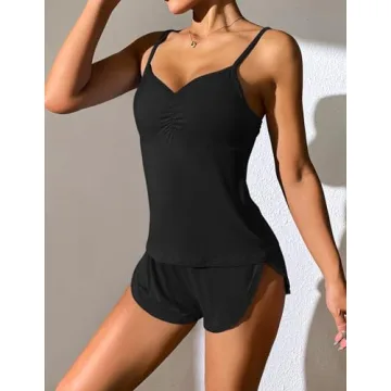 Elegant Ekouaer Women Pajamas Set Soft Sleepwear for Comfort