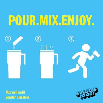 Skittles Singles To Go Tropical Variety Pack, Watertok Powdered Drink Mix, Zero Sugar, Low Calorie, Includes 4 Flavors: Strawberry Starfruit, Mango Tangelo, Kiwi Lime, Pineapple Passionfruit, 1 Box (40 Single Servings)