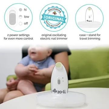 ZoLi Buzz B Baby Nail Trimmer - Safe & Easy Nail Care