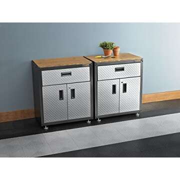 Gladiator GAGB28KDYG Ready-to-Assemble 3/4 Door Modular GearBox Multicolor, 28" x 31" x 18"