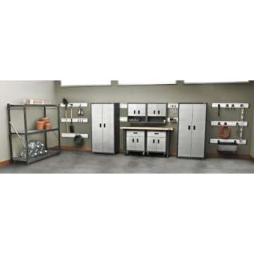 Gladiator GAGB28KDYG Ready-to-Assemble 3/4 Door Modular GearBox Multicolor, 28" x 31" x 18"