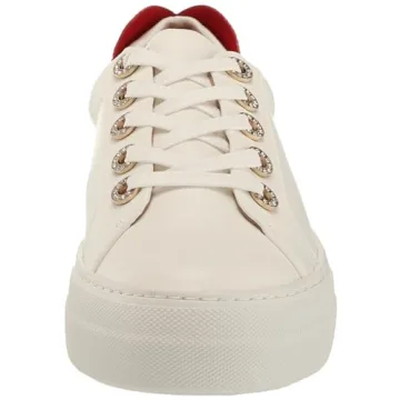 Betsey Women's Presley Sneaker, White Multi, 8
