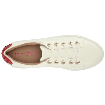Betsey Women's Presley Sneaker, White Multi, 8