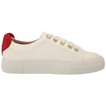 Betsey Women's Presley Sneaker, White Multi, 8