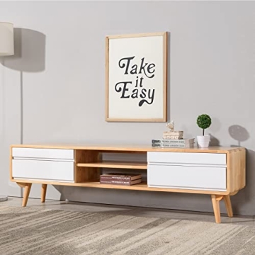Take it Easy Inspirational Wood Wall Decor - Cute Art Sign