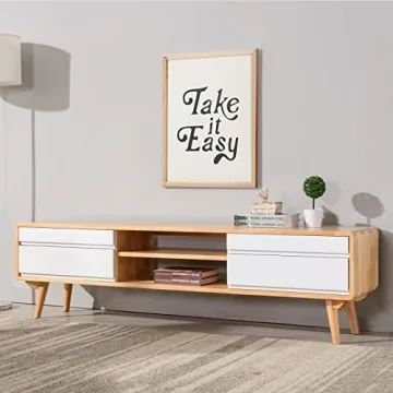Take it Easy Inspirational Wood Wall Decor - Cute Art Sign
