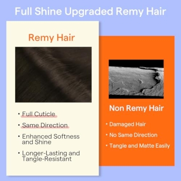 Full Shine 24 Inch Dark Brown Clip-In Hair Extensions