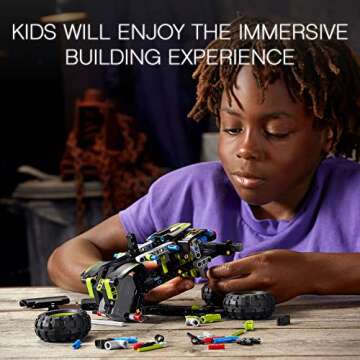 LEGO Technic Monster Jam Grave Digger 42118 Set - Truck Toy to Off-Road Buggy, Pull-Back Motor, Vehicle Building and Learning Playset, Gift for Grandchildren or Any Monster Truck Fans Ages 7 and Up