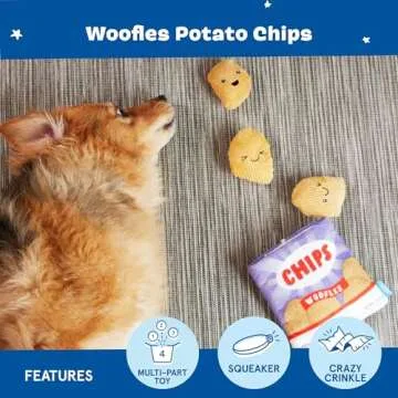 Barkbox 2 in 1 Woofles Chips for Interactive Dog Play