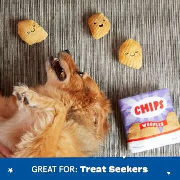 Barkbox 2 in 1 Woofles Chips for Interactive Dog Play