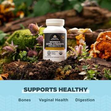 Organic Women’s Probiotics for Healthy Digestion & Immunity