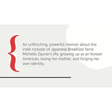 Crying in H Mart: A Memoir of Love and Loss