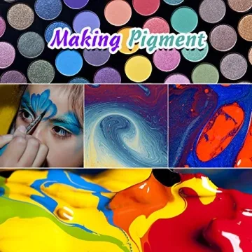 Mica Powder Pigment 24 Color for DIY Crafts and Makeup