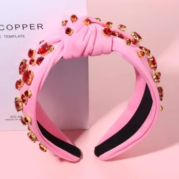 Valentine's Day Headband - Love Heart Knotted Accessory